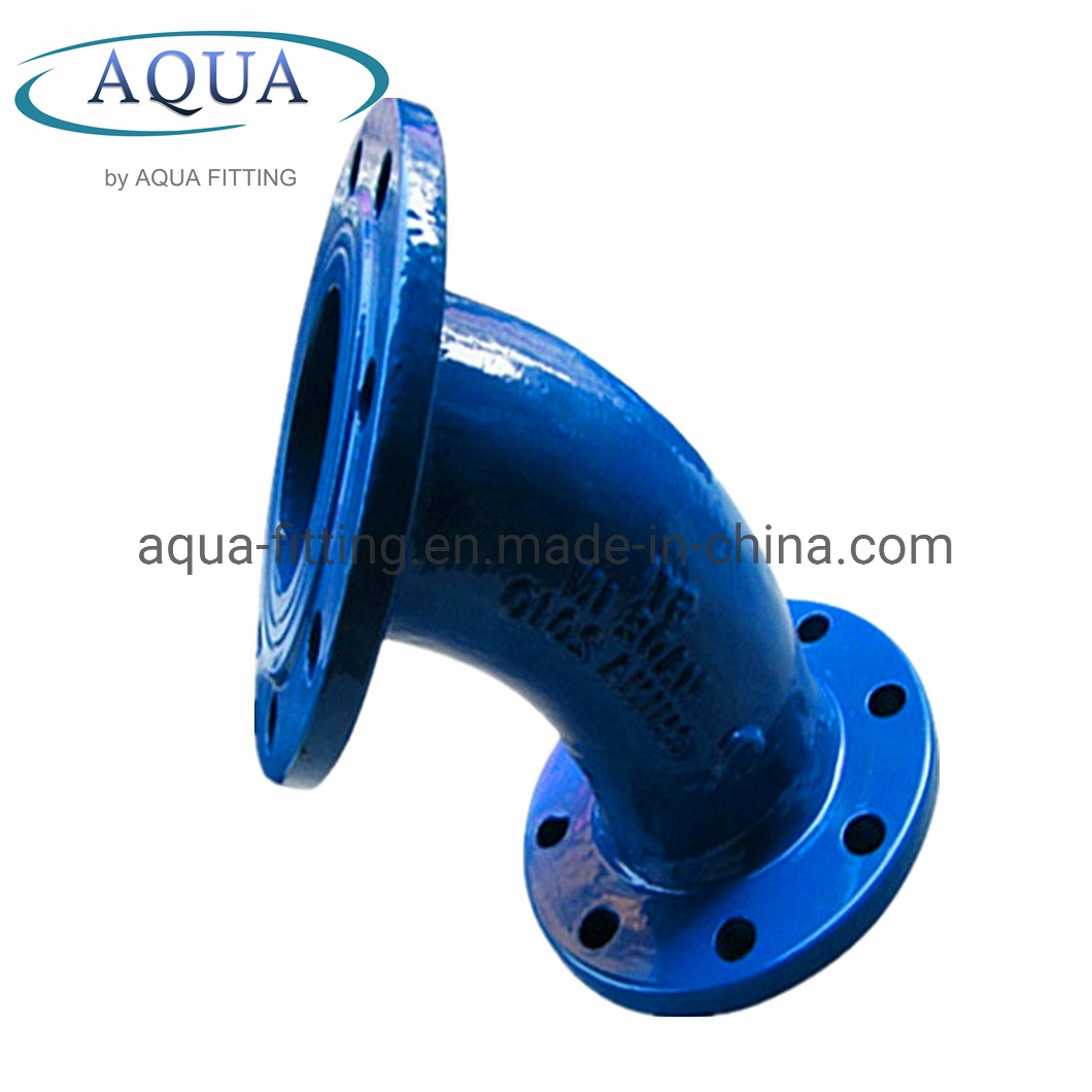 ISO2531 En545 En598 Ductile Iron Pipe Fitting Flanged Socket Pn16