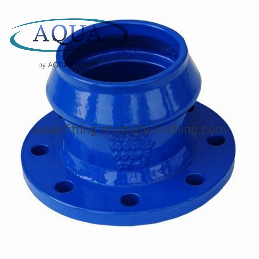 ISO2531 En545 En598 Ductile Iron Pipe Fitting Flanged Socket Pn16