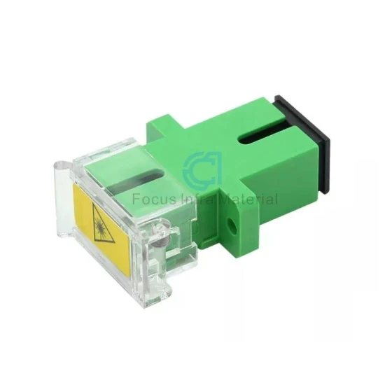 Sc APC Upc Sm Simplex Subscriber Adattatore per fibra ottica Sc/APC Sm Simplex con flangia per dispositivi in ​​fibra ottica